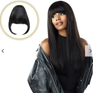 SENSATIONNEL 100% HUMAN HAIR EMPIRE CLIP IN BANGS - CHINA BANG #2